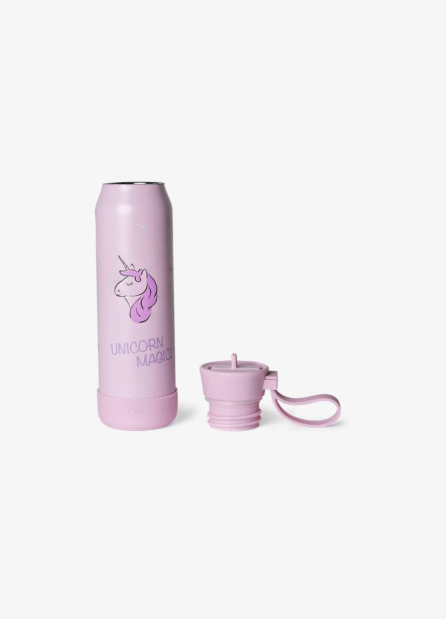 Small Water Bottle - 350ml - Stormy Unicorn