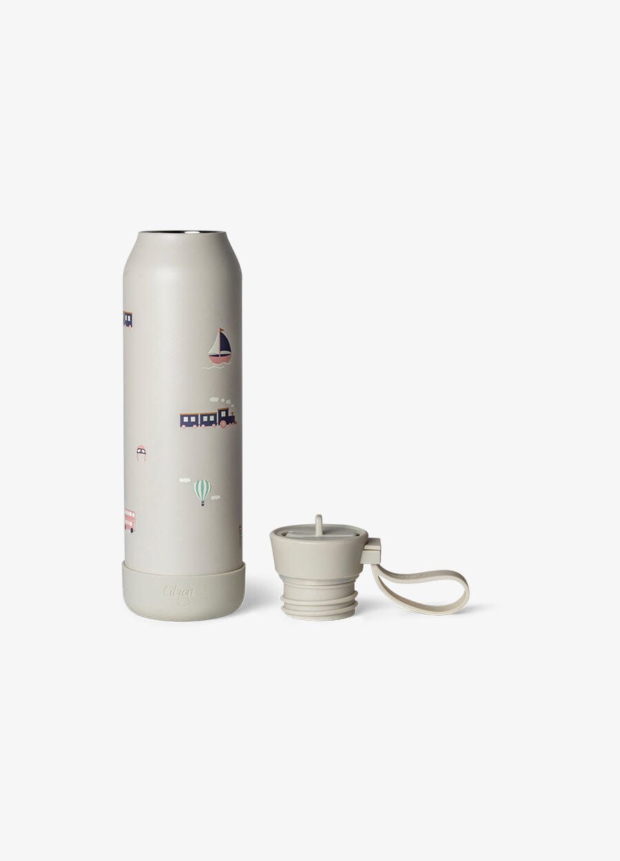 Medium Water Bottle - 500ml - Vehicles