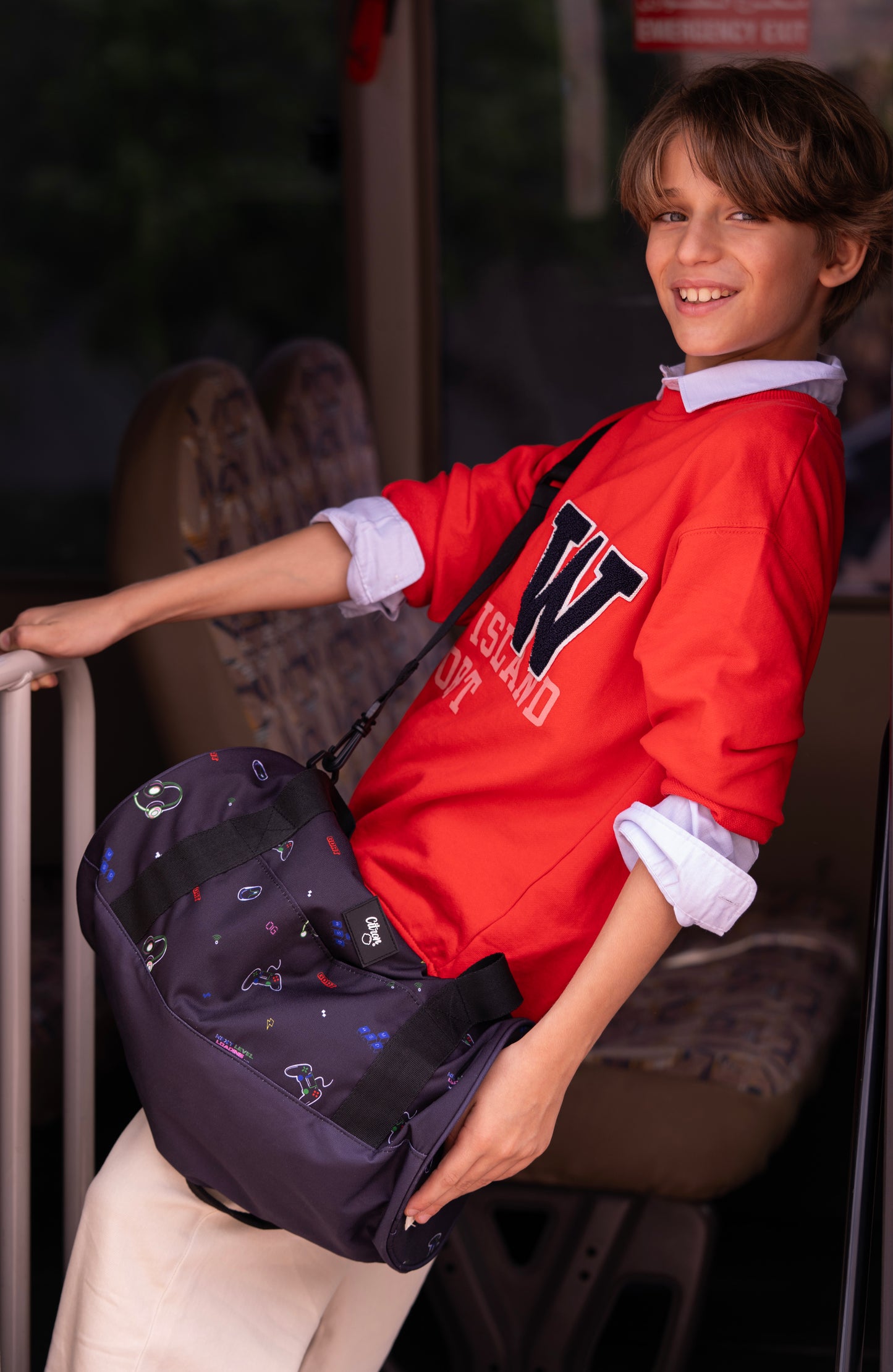 Kids Duffle Bag - Stormy Unicorn