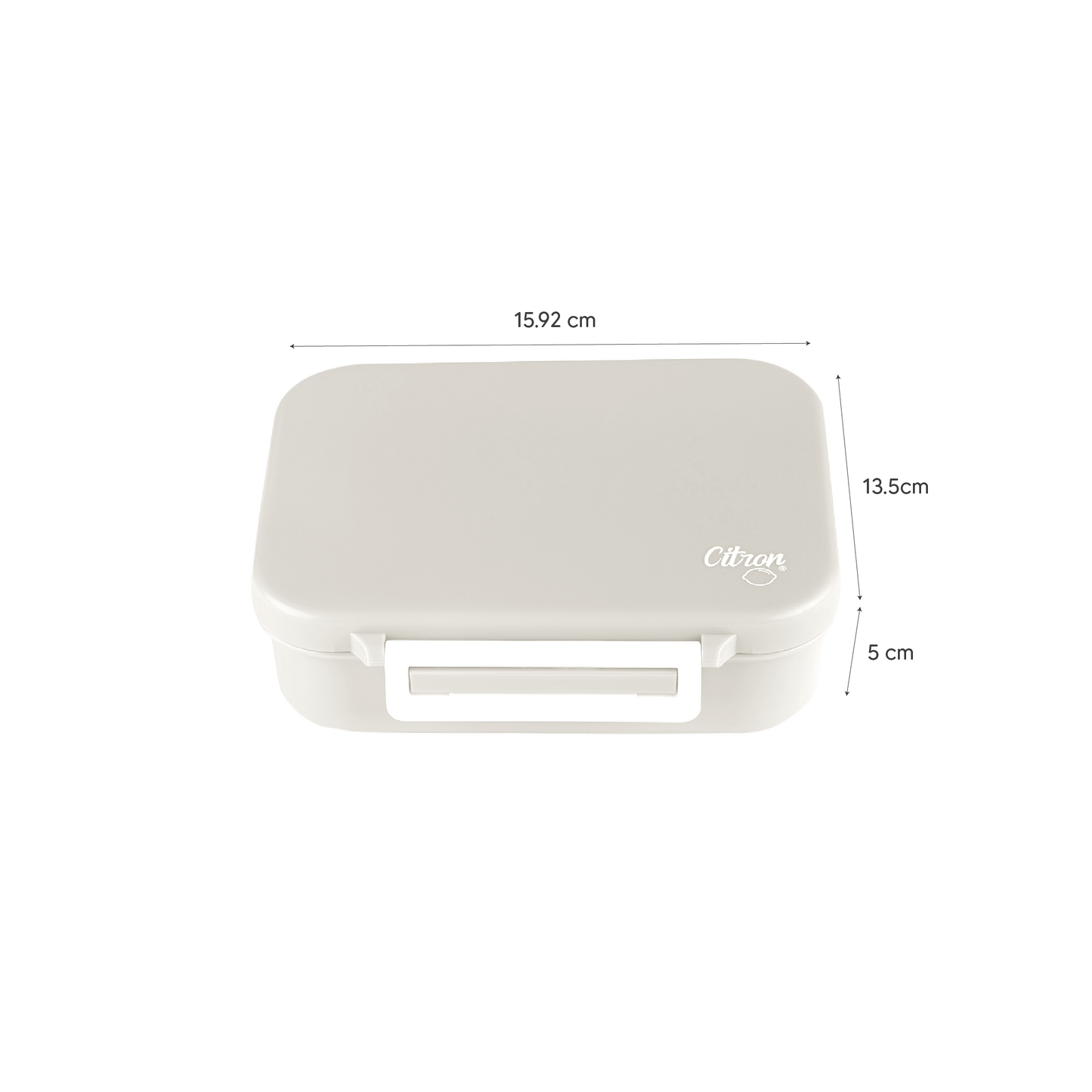 صندوق وجبات خفيفة تريتان - من 3 أقسام - كرز