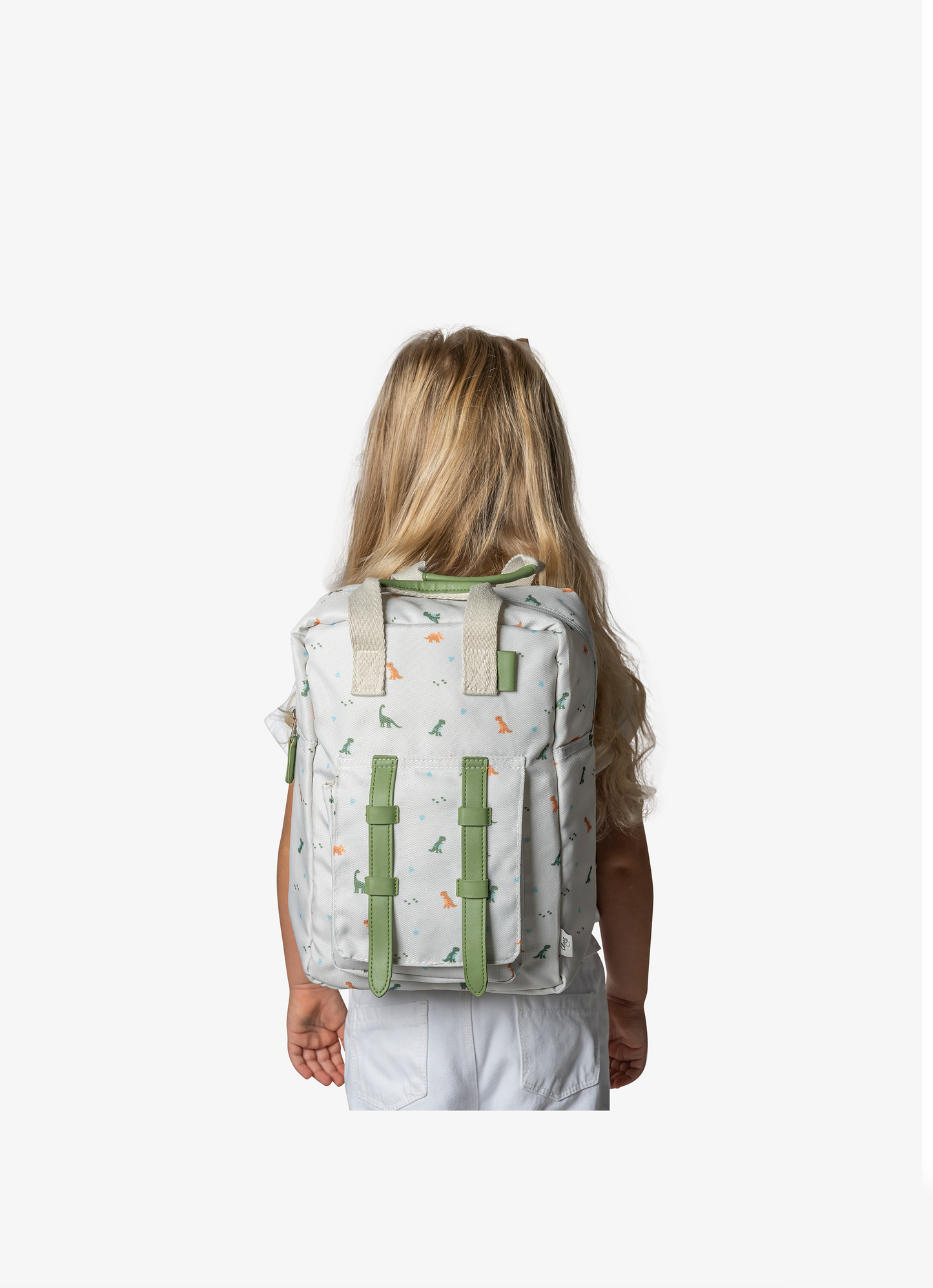 حقيبة ظهر للأطفال - ديناصور أخضر